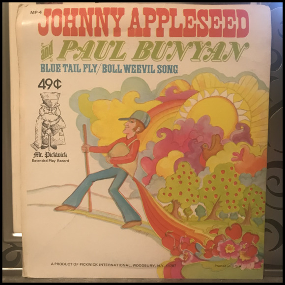 Johnny Appleseed / Blue Tail Fly / Paul Bunyan / Boll Weevil Song-*Vinyl Record* - Picture 1 of 1